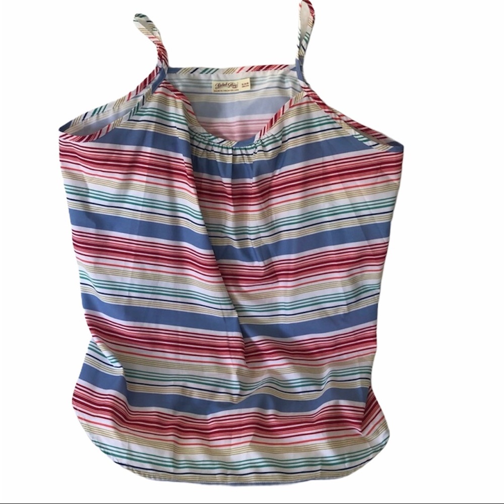 Faded. Glory women’s multi colored, red, blue and white tank top. tank top